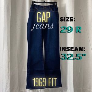 The Iconic Gap 1969 Jean in Dark Indigo 👖